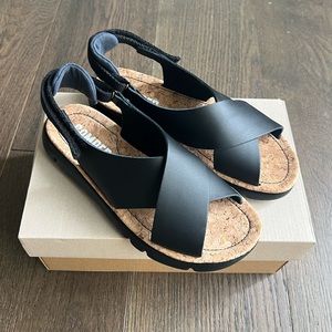 Camper Black Women's Sandals